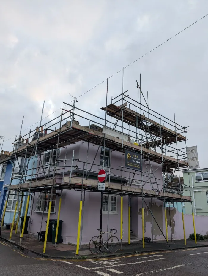 Loft conversion scaffold