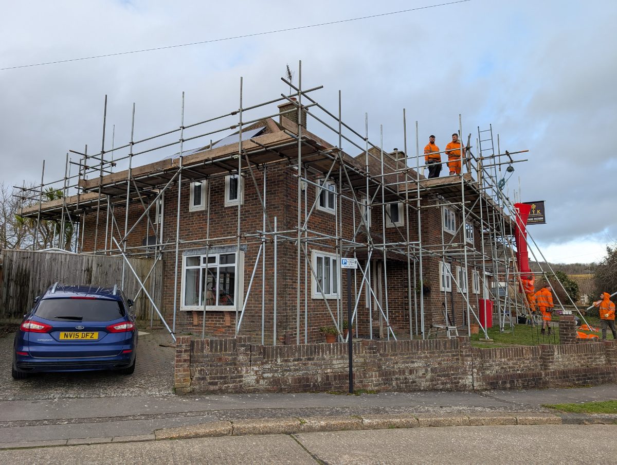 HTK scaffolding project, Brighton