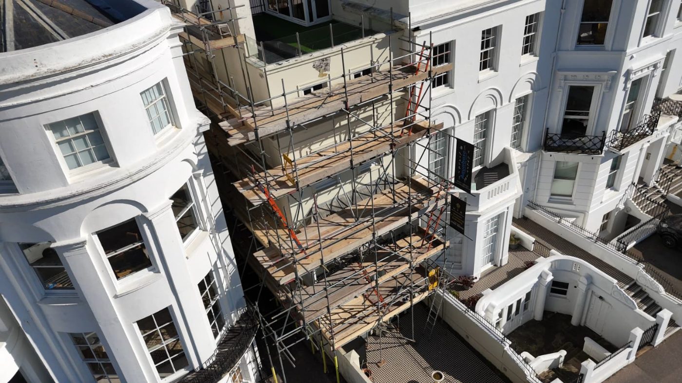 HTK scaffolding project, Hove