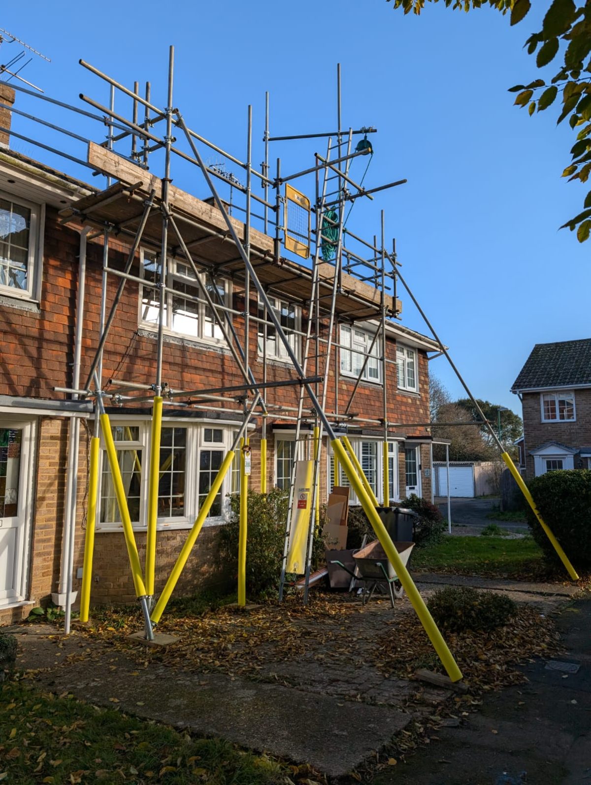 HTK scaffolding project, Shoreham-by-Sea