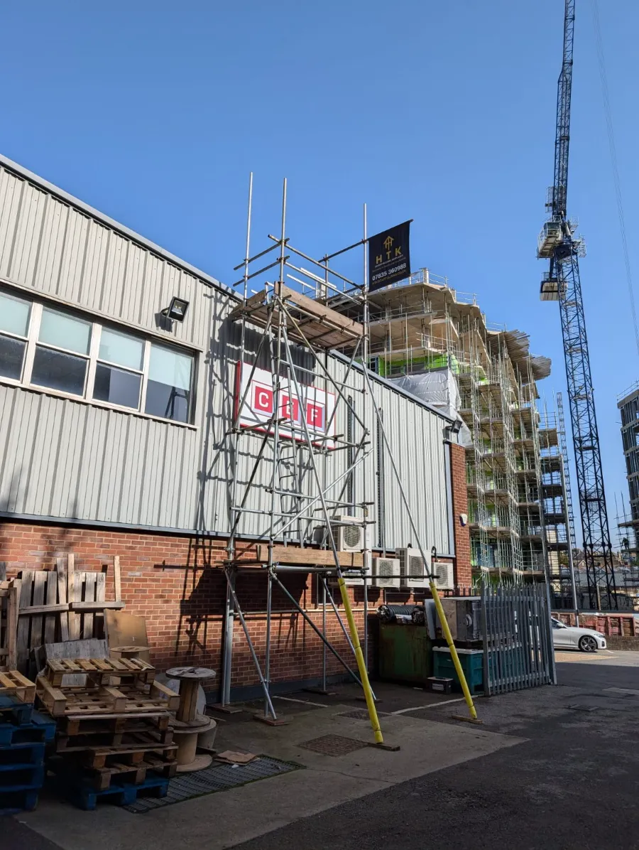 Emergency scaffold